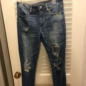 American Eagle distressed jeans